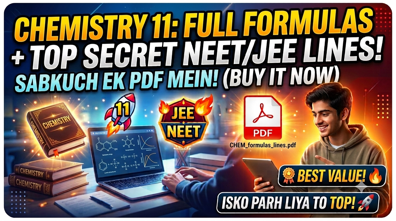 All in one formula+ exceptions+ important lines asked in NEET AND JEE Chemistry