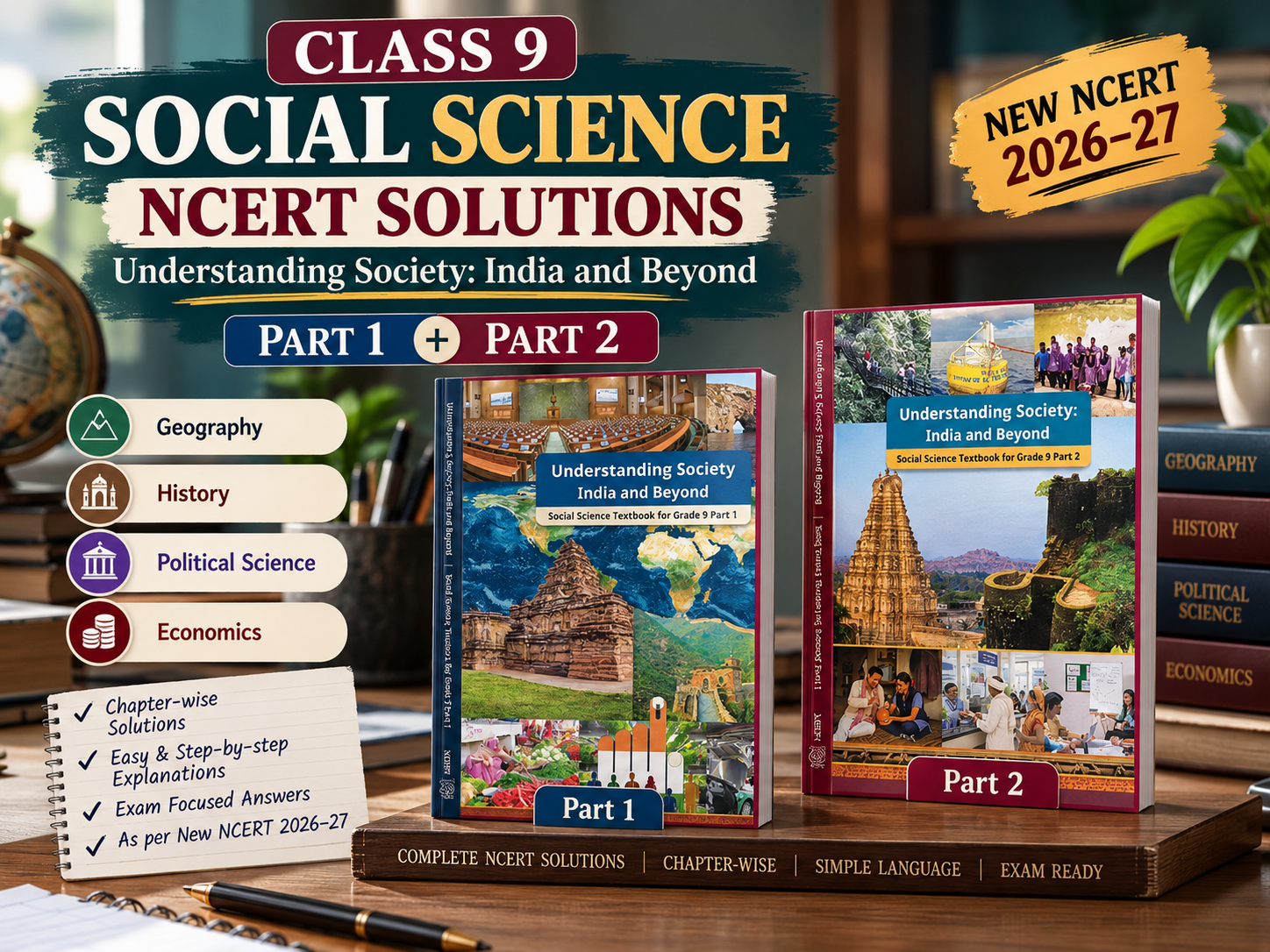 Class 9 Social Science – Understanding Society: India & Beyond New NCERT 2026–27 | NCERT Solution | Digital PDF